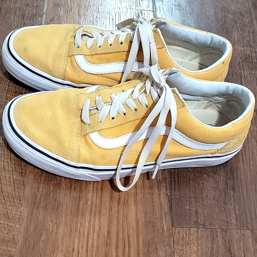 Yellow Old School Vans